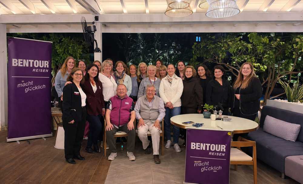 Bentour Reisen,Almanya ve Türkiye'den turizm profesyoneli kadınları Antalya'da bir araya getirdi. 