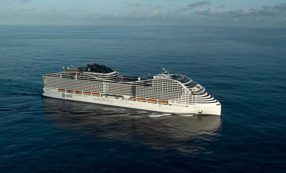  MSC Cruises, yeni nesil amiral gemisi MSC World America’yı hizmete aldı