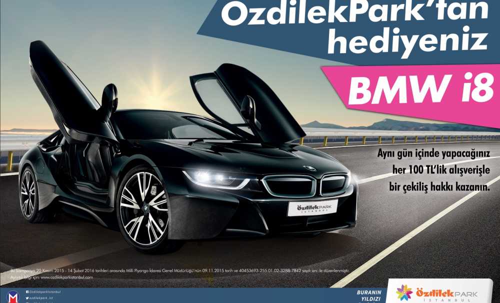 Sevgililer Günü'nde BMW i8 kazanabilirsiniz