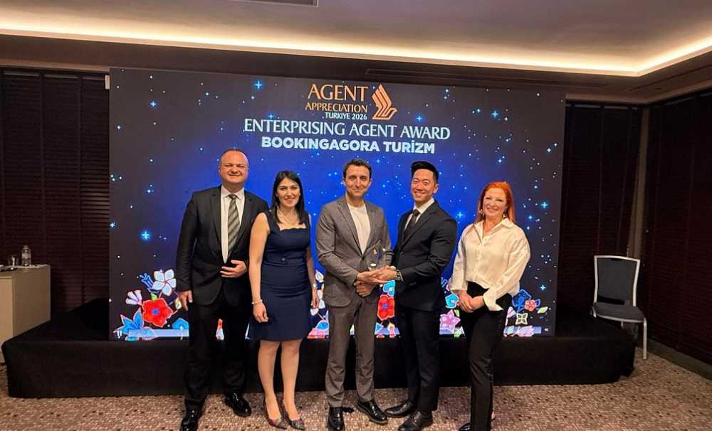 SingaporeAirlines’tan,BookingAgora’ya “Enterprising Agent” Ödülü verildi