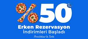 Prontotour’un erken rezervasyon kampanyası yüksek talep gördü.