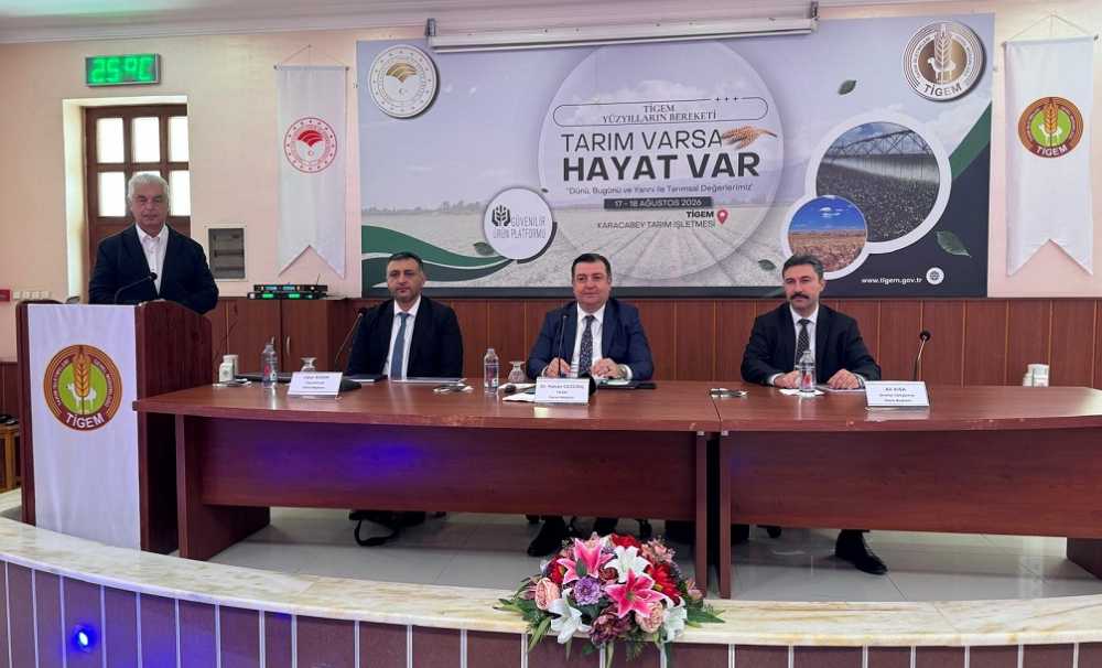  Tarım ve gıda sektörü temsilcileri TİGEM Karacabey İşletmesi’nde bir araya geldi.