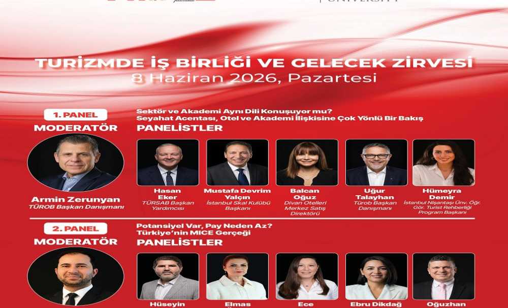 “Turizmde İş Birliği ve Gelecek Zirvesi”, Türkiye’nin MICE turizmindeki geleceğini tartışmaya açıyor. 