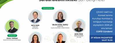 “Onarıcı Tarım, Yerel Çözümler ve Gençliğin Gücü”ÇEVKO Vakfı Söyleşisi’nde Öne Çıktı