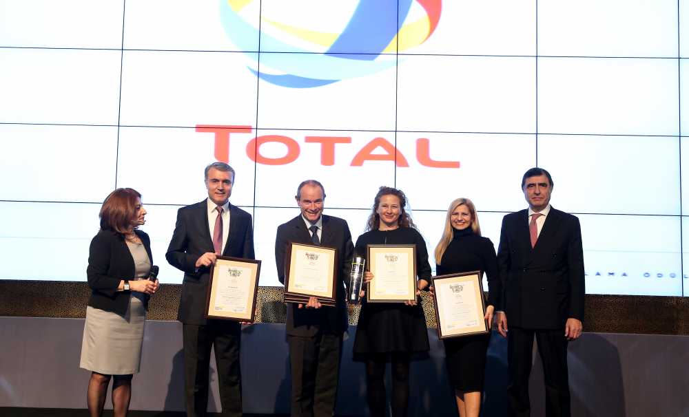 TOTAL, akaryakıt sektöründe 2015 yılında itibarını en çok arttıran firma seçildi