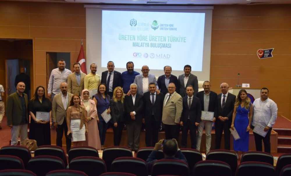 Üreten Yöre Üreten Türkiye projesinin 5. il buluşması Malatya’da gerçekleştirildi.