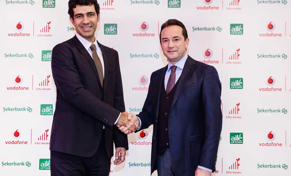 Vodafone Ve Şekerbank, Çiftçi İçin Güçlerini Birleştirdi