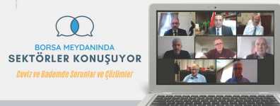 ‘Borsa Meydanı’nda Sektörler Konuşuyor’toplantılarında ceviz ve badem ele alındı.