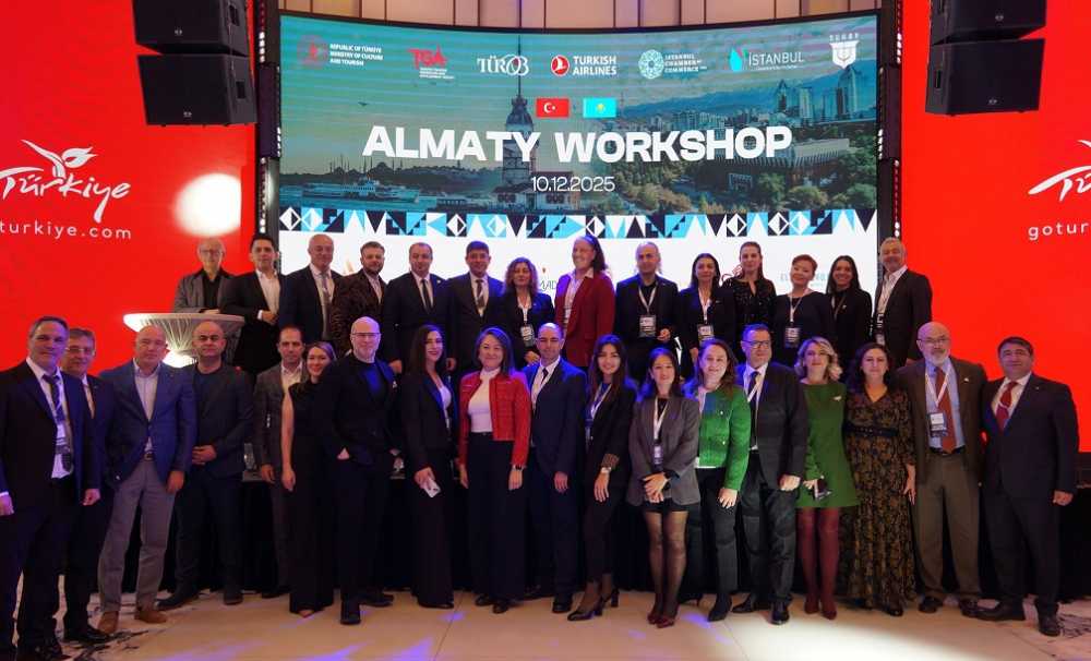  Almatı’da düzenlenen ‘Almaty Workshop’ etkinliği, iki ülke turizmcilerini bir araya getirdi. 