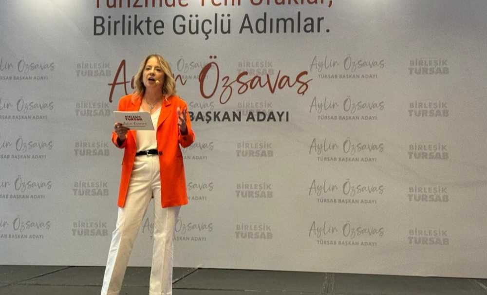 Aylin Özsavaş;Ben, TÜRSAB’ın ilk kadın başkanı olmak üzere yola çıktım.