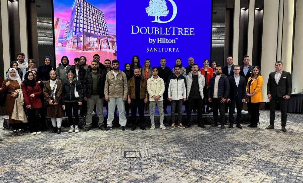 DoubleTree by Hilton Şanlıurfa,Harran Üniversitesi öğrencilerini ağırladı.