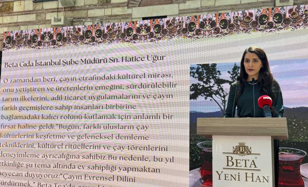 Dünya Çay Günü’nde, dünya çayları Beta Yeni Han’da buluştu!