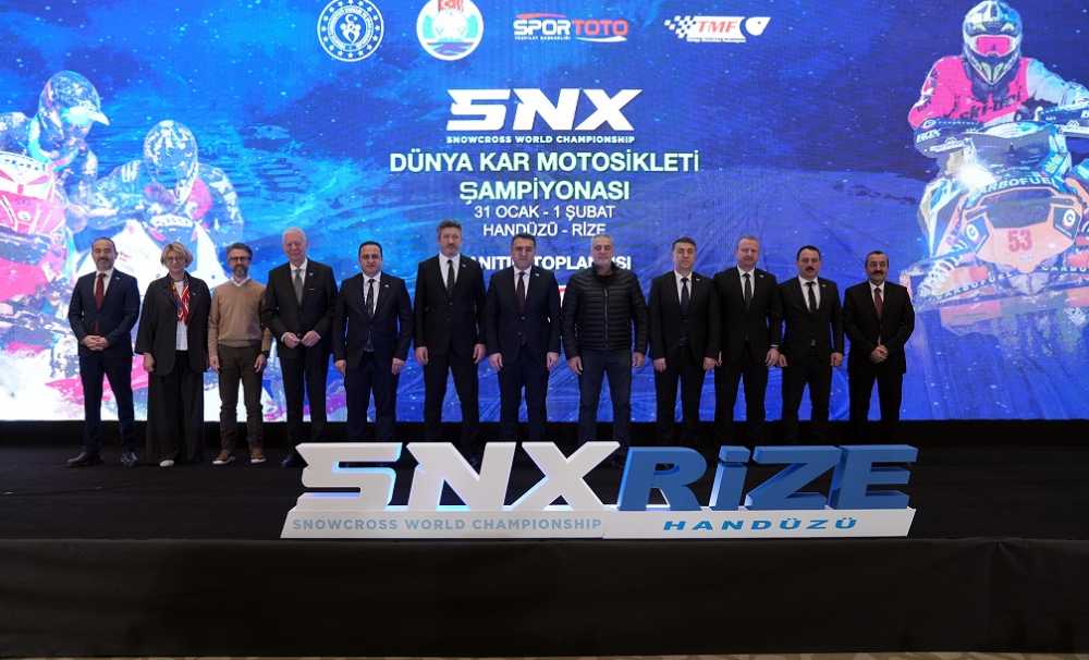 Dünya Kar Motosikleti Şampiyonası - SNX Türkiye, Rize Handüzü’nde gerçekleştirilecek. 