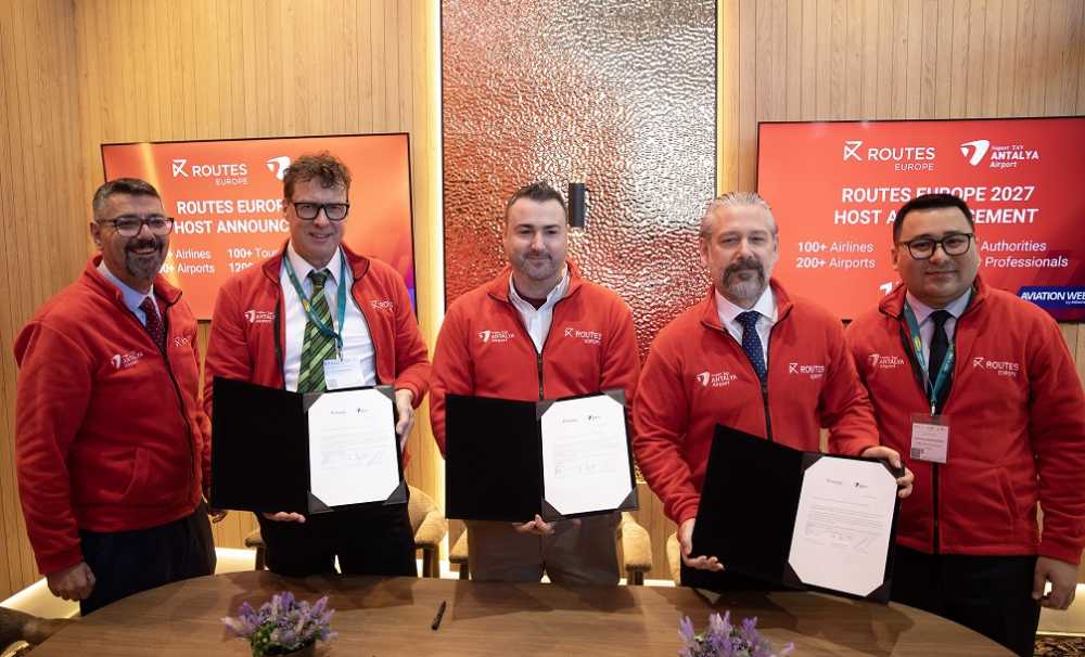 Fraport TAV Antalya Havalimanı, Routes Europe 2027’ye ev sahipliği yapacak. 