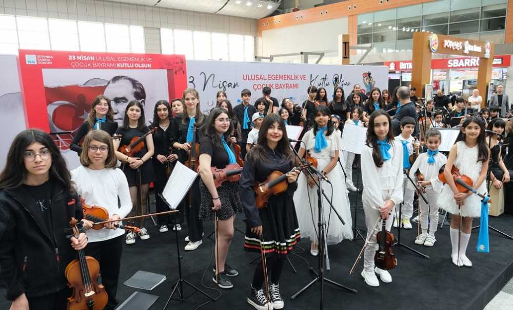 İstanbul Sabiha Gökçen (ISG) Uluslararası Havalimanı’nda  23 Nisan Konseri