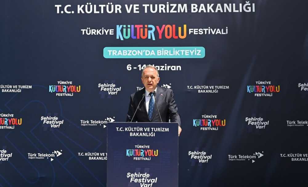  Türkiye Kültür Yolu Festivali, dördüncü kez Trabzon’da başladı.