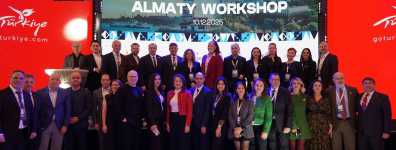 Almatı’da düzenlenen ‘Almaty Workshop’ etkinliği, iki ülke turizmcilerini bir araya getirdi. 