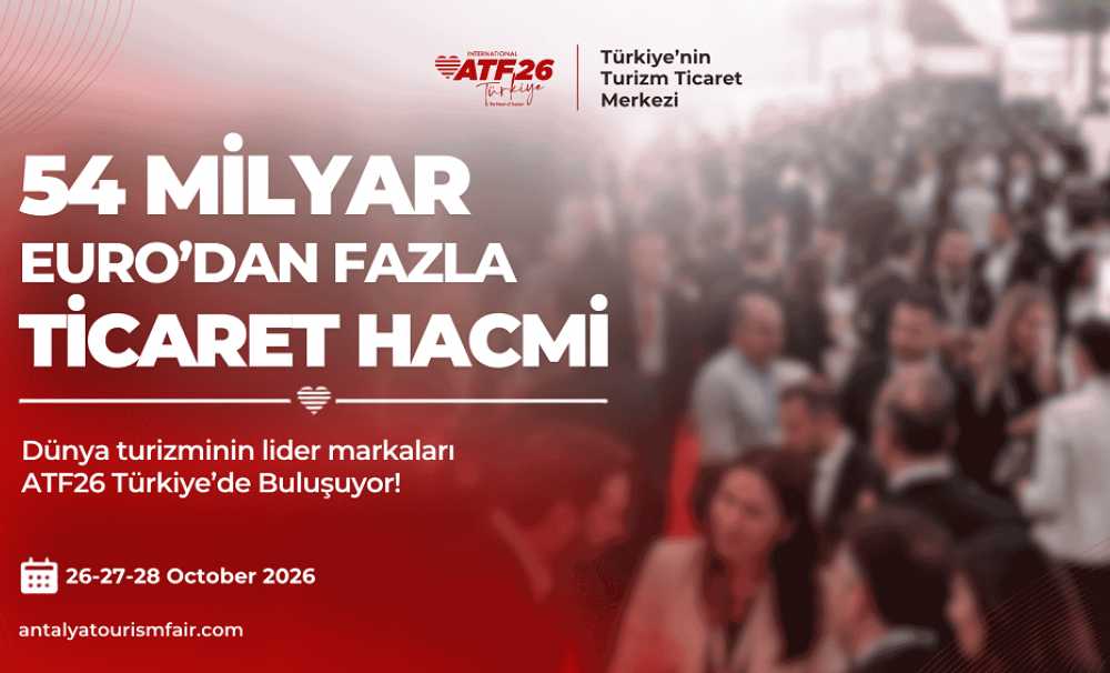 ATF26 Türkiye, “HospitalityIntelligence” temasıyla sekizinci kez gerçekleşecek. 