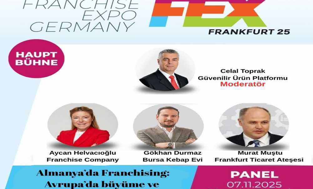  Franchise Expo Germany (FEX25),6–8 Kasım 2025 tarihleri arasında Messe Frankfurt’ta kapılarını açacak.