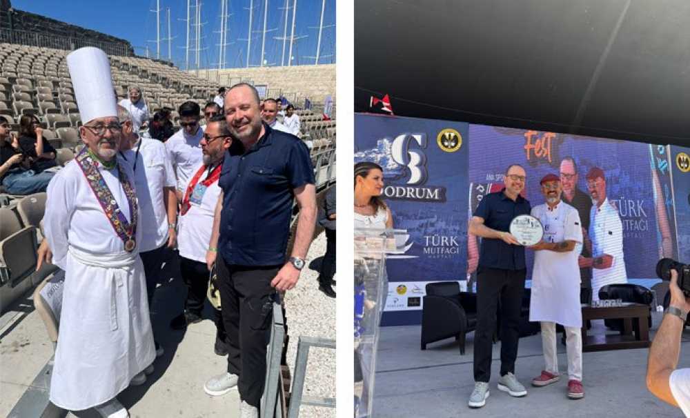 Gastronomi Turizmi Derneği Başkanı Gürkan Boztepe, Gastro Bodrum Fest 2025'te