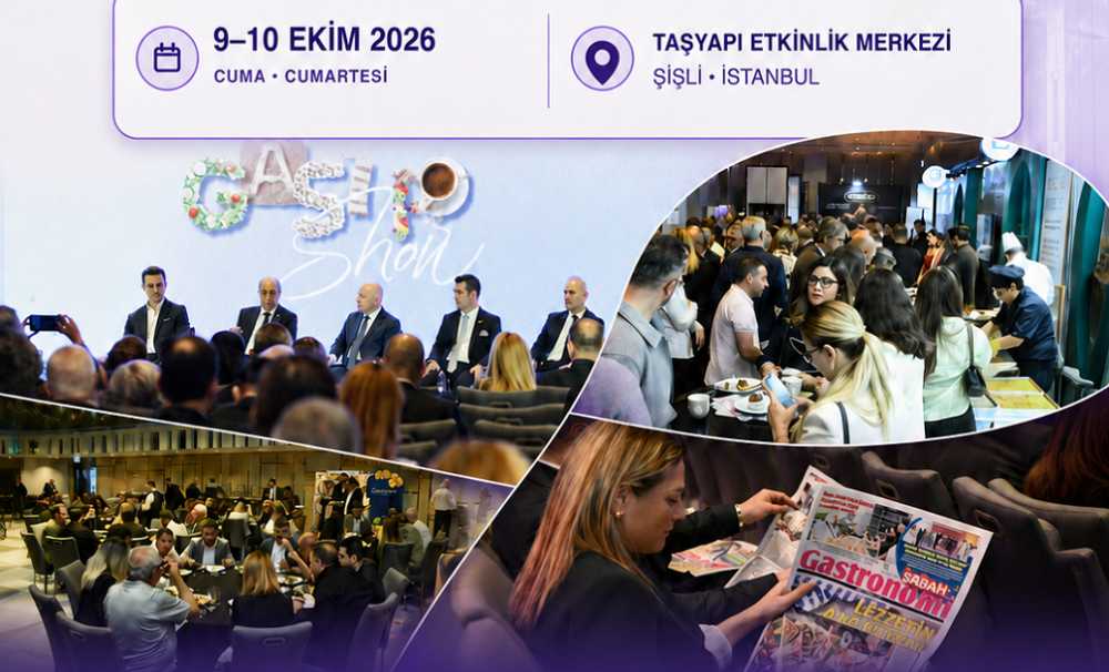  GastroShow, Türk mutfağını ve Türk üreticilerini dünya pazarlarıyla buluşturmayı hedefliyor.