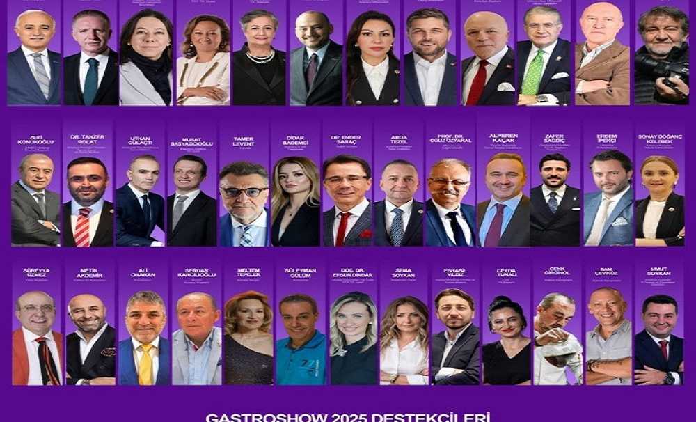 GastroShow,gastronomi ve turizm sektörlerinin tüm paydaşlarını İstanbul'da bir araya getirecek.