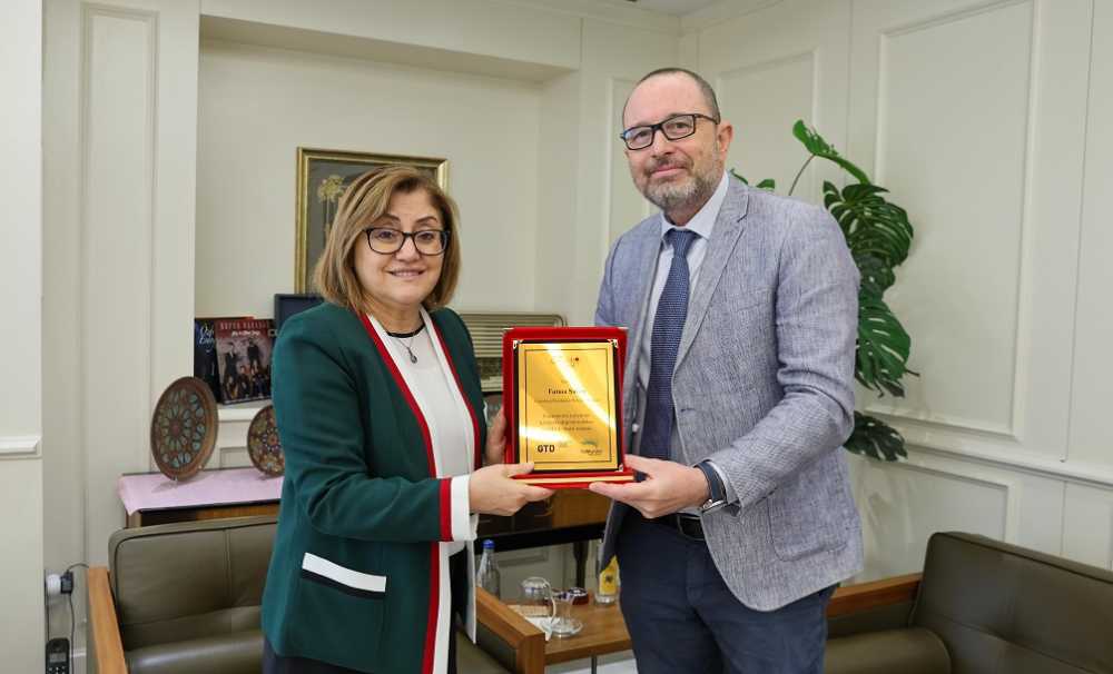 GTD Başkanı Gürkan Boztepe’den Gaziantep Büyükşehir Belediye Başkanı Fatma Şahin’e Ziyaret