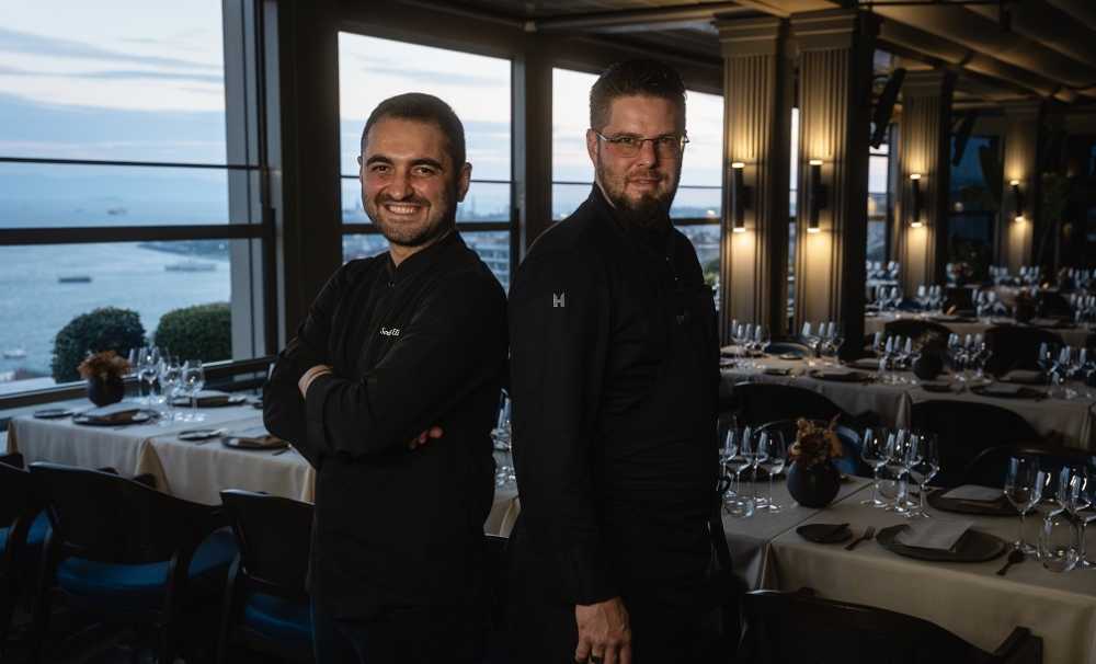 Izaka Terrace, iki şefin farklı gastronomi anlayışlarıyla ortak bir menüde buluştu