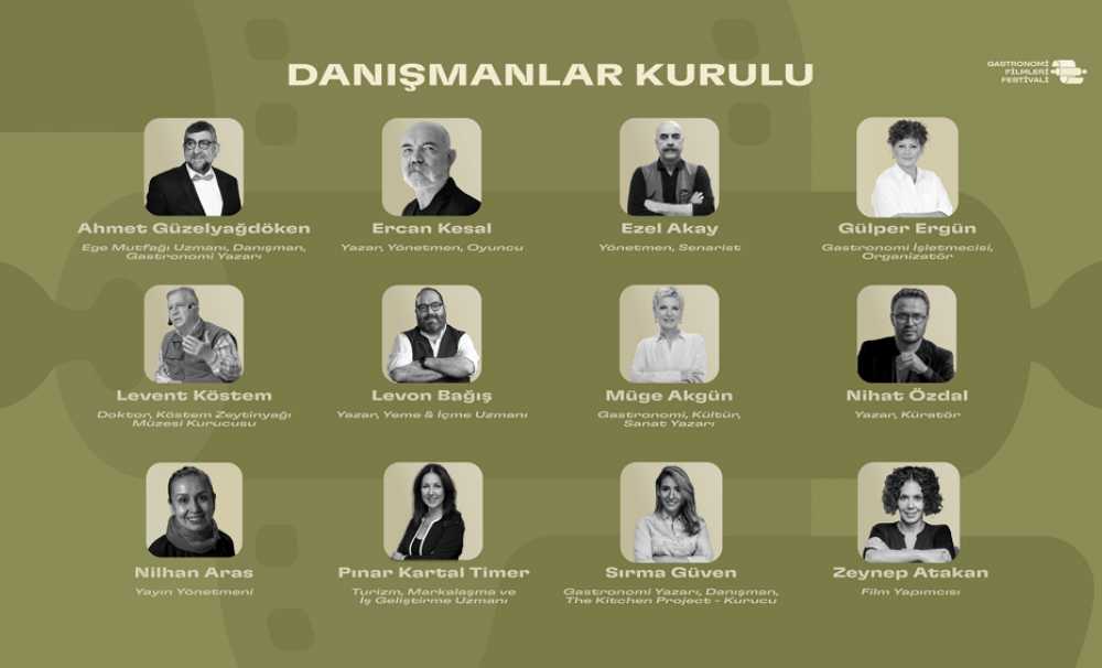 Uluslararası Urla Gastronomi Film Festivali’nin Danışmanlar Kurulu’nda Birbirinden Değerli İsimler Yer Alıyor