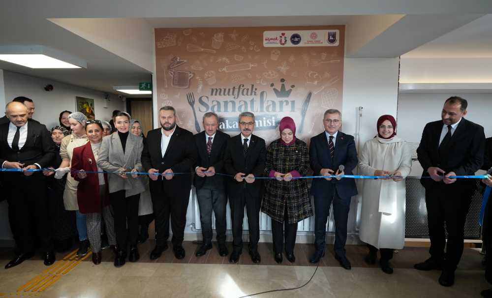 Üsküdar Belediyesi Üsmek Mutfak Sanatları Akademisi açılıdı