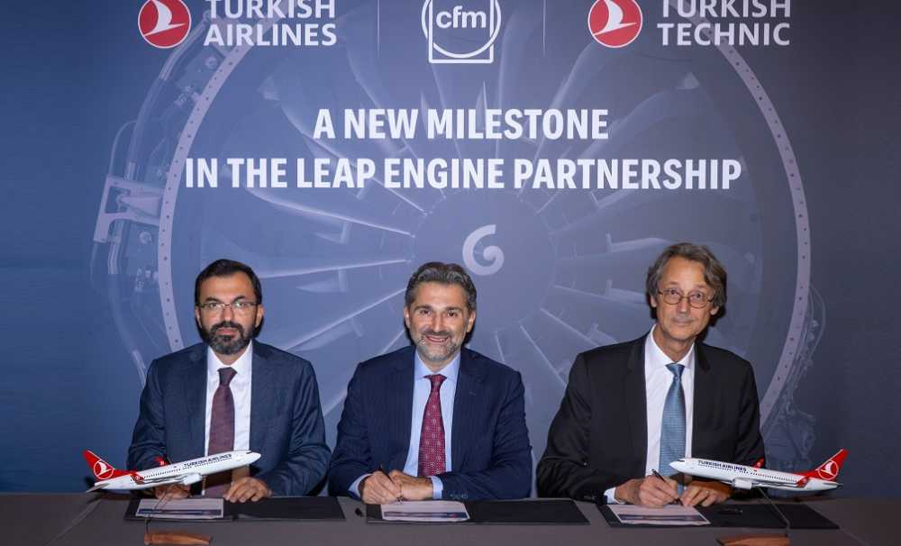 Türk Hava Yolları ve CFM International bir Mutabakat Anlaşması (MoU) imzaladı. 