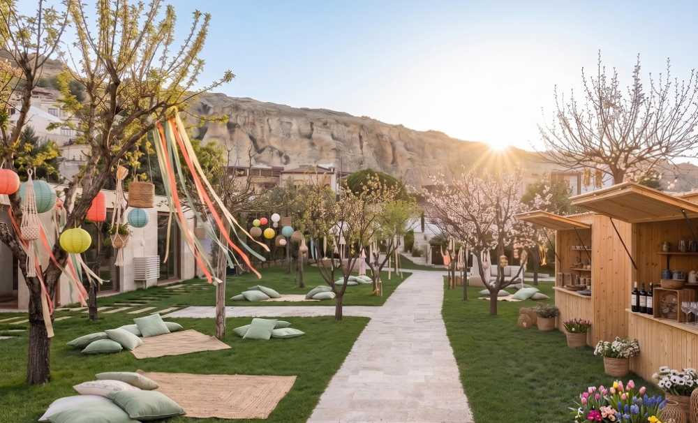  Bloom in Cappadocia Kapadokya'yı bu bahar farklı bir deneyime sahne yapıyor.