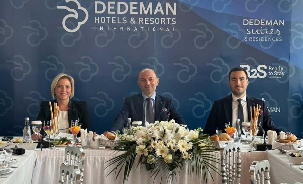 Dedeman Hotels & Resorts International  atılım ve değişim süreçlerini bir basın toplantısı ile açıkladı.
