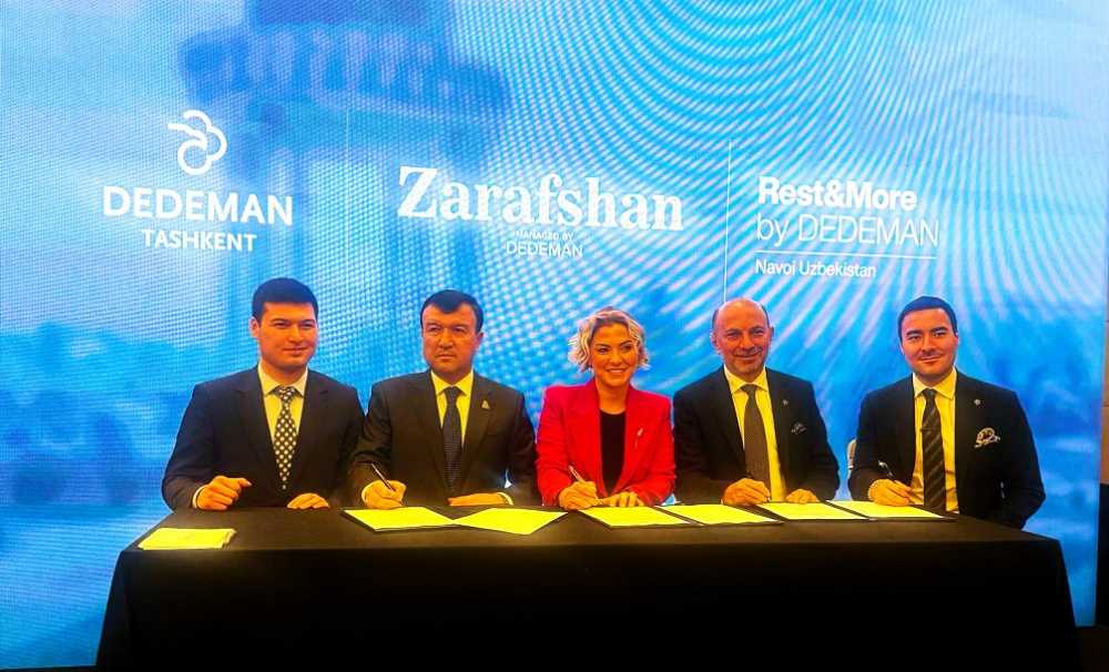  Dedeman, üç farklı markasıyla üç yeni otel projesi ile Özbekistan’a tekrar güçlü bir giriş yaptı.