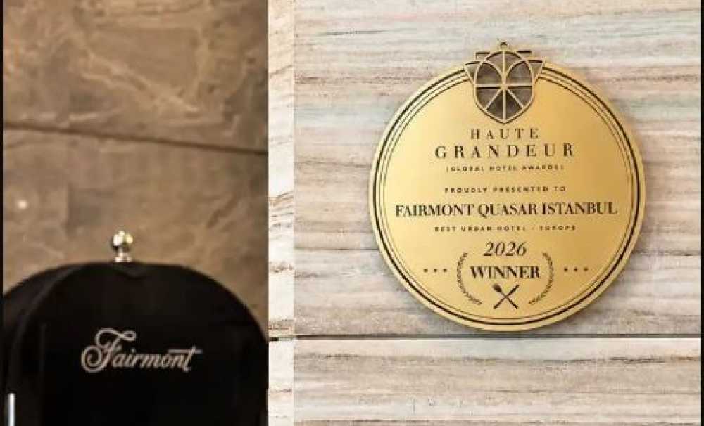 Fairmont Quasar Istanbul,Haute Grandeur Global Excellence Awards'da Avrupa’nın En İyi Şehir Oteli seçildi.