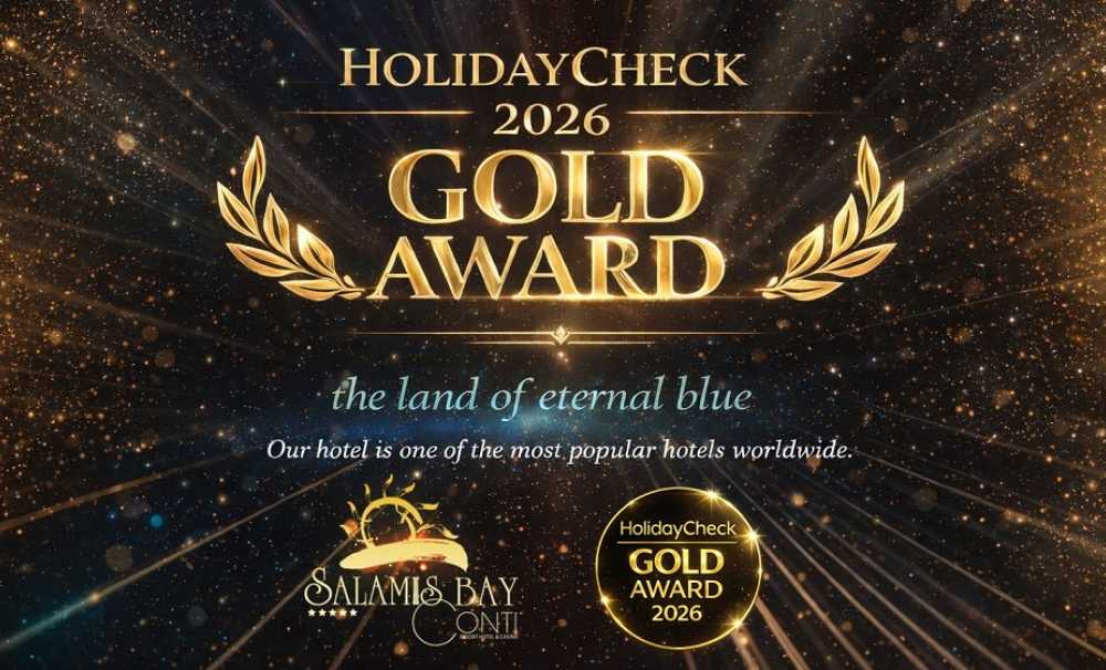 Salamis Bay Conti Resort Hotel, HolidayCheck Golden Award, ödülüne layık görüldü