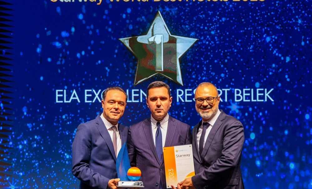  Starway World Best Hotels ödülünün bu yılki birincisi Ela ExcellenceResort Belek oldu. 