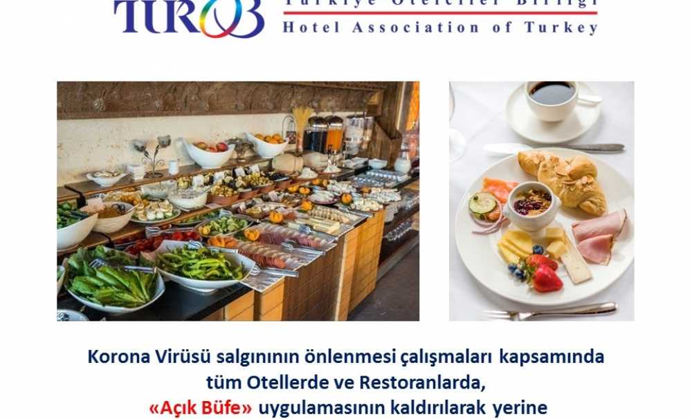 TÜROB’dan açık büfe yerine kahvaltı tabağı/set menü önerisi,,,