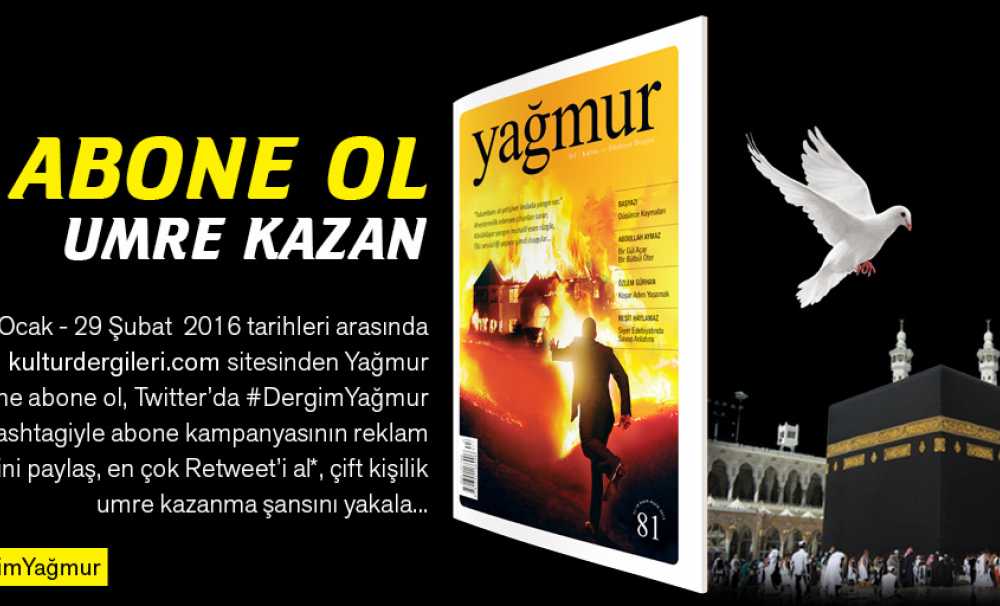 Gonca Dergisine abone kampanyası başladı