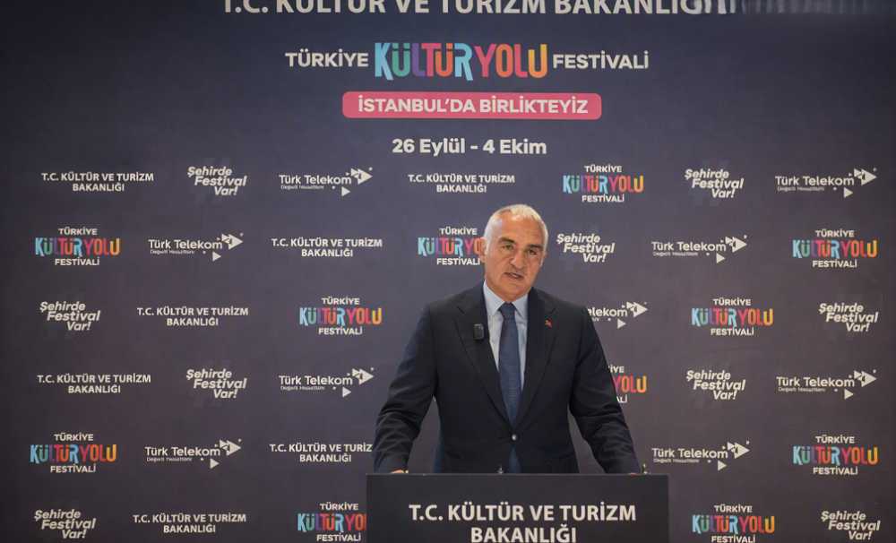 Kültür ve Turizm Bakanı Mehmet Nuri Ersoy, İstanbul Kültür Yolu Festivali’nin açılışını yaptı. 