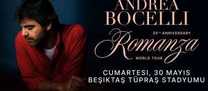 Dünyaca ünlü tenor Andrea Bocelli, 30 Mayıs 2026 akşamı İstanbul’da sahne alacak.