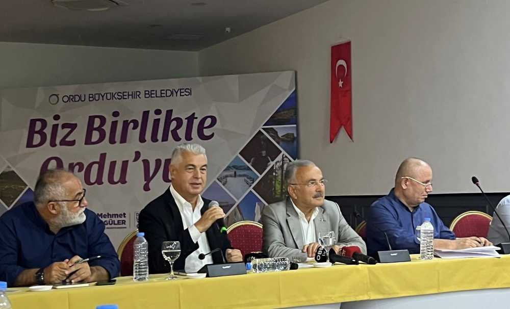  Başkan Güler; “Biz Ordu’da klasik belediyecilik yapmıyoruz. 