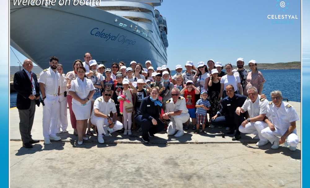 CelestyalCruises,Ukraynalı savunmasız çocuklar için dümen kırdı. 