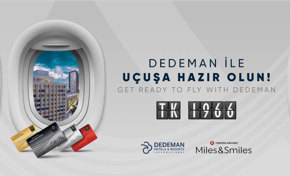 Dedeman Hotels & Resorts International, Türk Hava Yolları ile yepyeni bir projeye imza attı. 