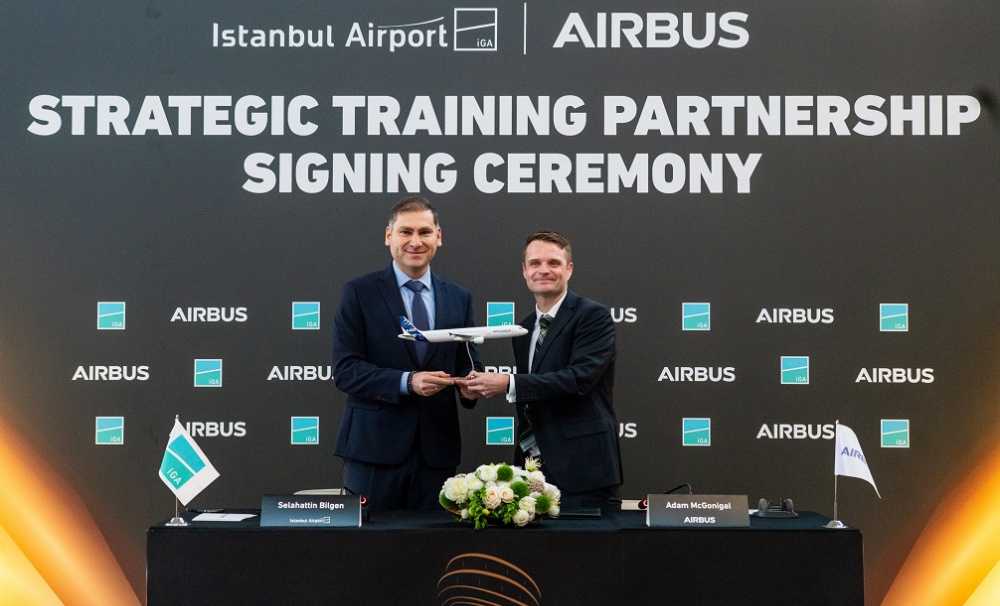 İGA İstanbul Havalimanı, Airbus’ın bir havalimanı işletmecisiyle doğrudan kurduğu ‘ilk eğitim ortağı’ oldu.