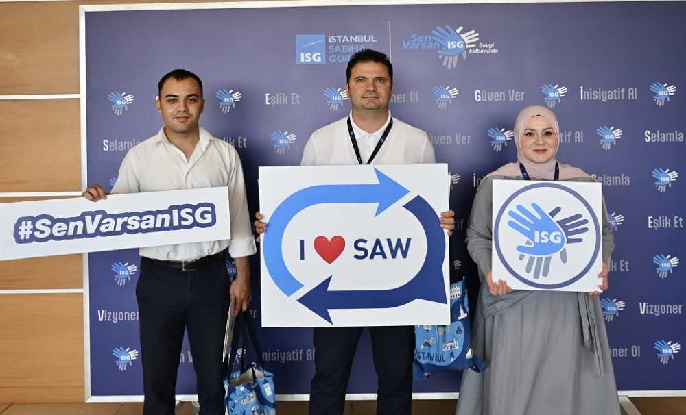 İstanbul Sabiha Gökçen (ISG) “Sen Varsan ISG” Türk Misafirperverliği Eğitim Programını hayata geçirdi. 