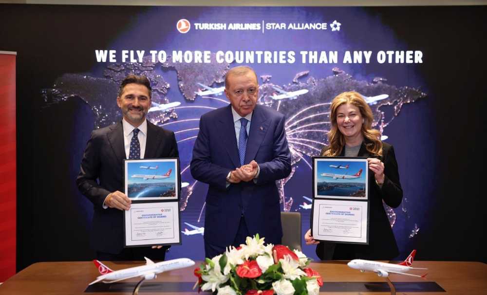  Türk Hava Yolları, 150 adede kadar 737 MAX uçağı için sipariş verildiğini duyurdu.