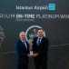 İGA İstanbul Havalimanı“Havalimanı Platin Ödülü”ne (Airport Platinum Award) layık görüldü.