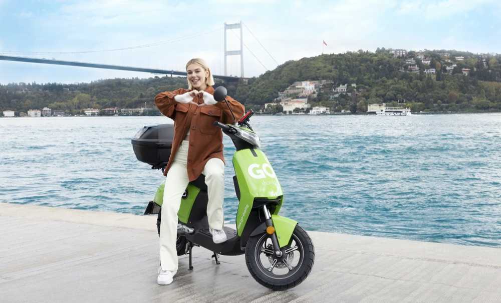 GO Sharing, 300 elektrikli mopedi ile İstanbul’da...