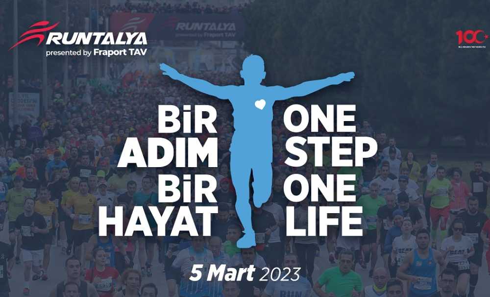 Bağışını yap, Runtalya 2km 1 Adım 1 Hayat koşusunda sen de ol.